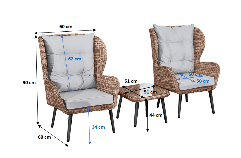 Aiamööbli komplekt APERTO - Image 2