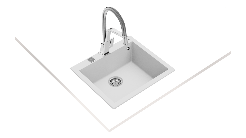 Valamu Teka Forsquare 50.40TG valge - Image 2