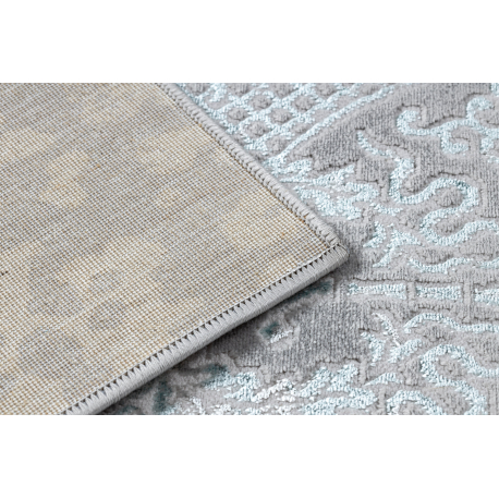 Vaip CORE W3824 helesinine / kreemjas / hall, kahetasandiline fliis - Image 8