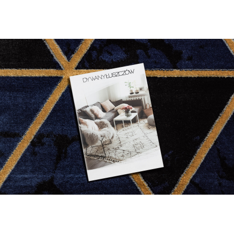 Vaip EMERALD 1020 Kolmnurgad, sinine / kuldne, ristkülik - Image 7