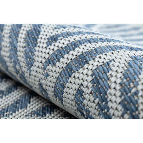 Vaip COLOR 47176360 SISAL Siksakiline, beež / sinine - Image 10