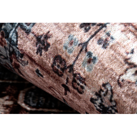 Vaip ANDRE 1826 pruun / sinine, libisemiskindel, pestav - Image 11