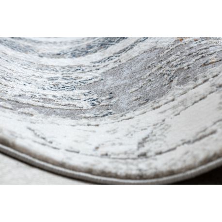 Vaip REBEC 51193A, kaks kihti fliisi, narmas, kreemjas/hall - Image 5