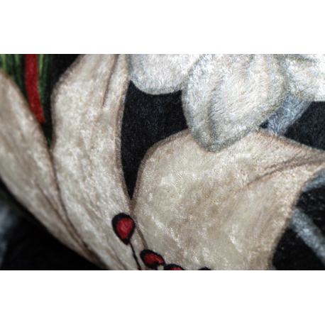 Vaip ANDRE 2300 must / valge, libisemiskindel, pestav - Image 6