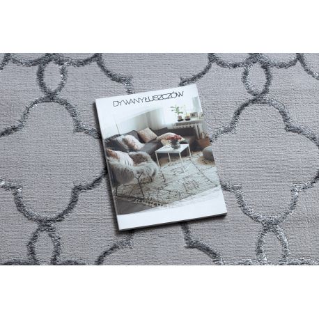 Vaip MEFE 8504 tumehall, kahetasandiline fliis - Image 2