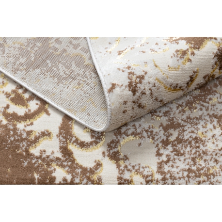 Vaip MEFE 8724, kaks kihti fliisi, beež/kuldne - Image 4