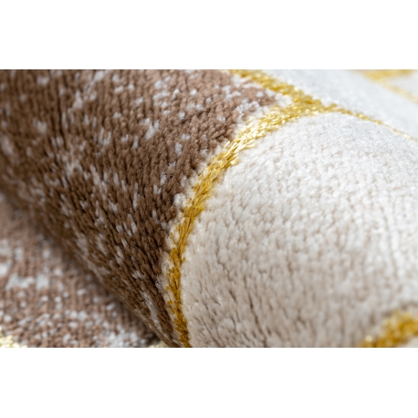 Vaip MEFE B400 3D Kuubid, geomeetriline, tumebeež, kahetasandiline fliis - Image 5