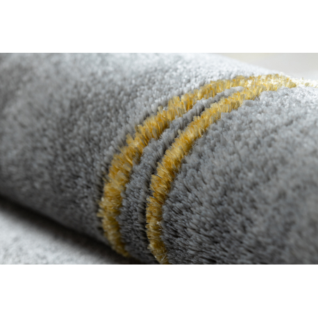 Vaip EMERALD 1022 Geomeetriline, hall / kuldne, ristkülik - Image 5