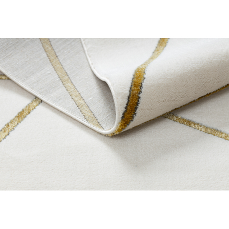Vaip EMERALD 1013 Geomeetriline, kreemjas / kuldne, ristkülik - Image 4