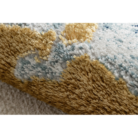 Vaip EMERALD 1023 Abstraktne, sinine / kuldne - Image 5