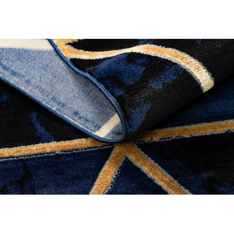 Vaip EMERALD 1020 Kolmnurgad, sinine / kuldne, ristkülik - Image 4