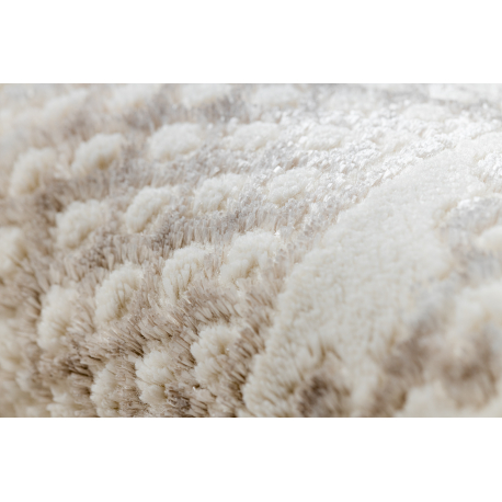 Vaip CORE 3824, kaks kihti fliisi, kreemjas/pruun - Image 5