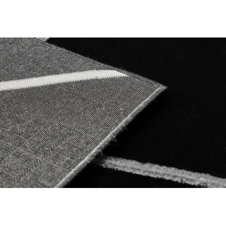 Vaip EMERALD 7543 Geomeetriline, must / hõbe - Image 5