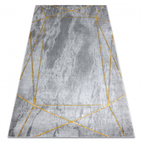 Vaip EMERALD 1022 Geomeetriline, hall / kuldne, ristkülik - Image 6