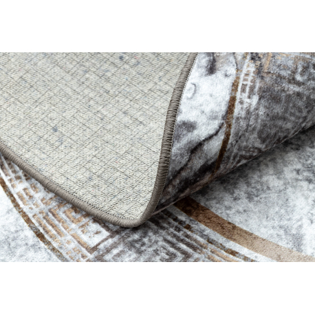 Vaip MIRO 51199.805 Marmor, hall / kuldne, libisemiskindel, pestav, ring - Image 3