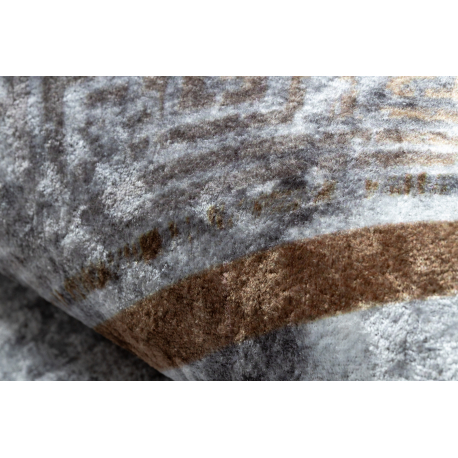 Vaip MIRO 51199.805 Marmor, hall / kuldne, libisemiskindel, pestav, ring - Image 6