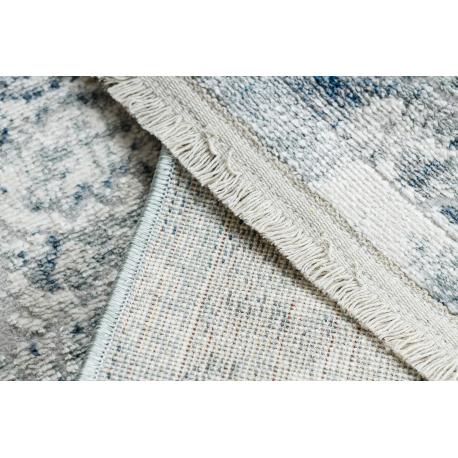 Vaip DISTIN 0820A sinine / valge, narmastega - Image 4