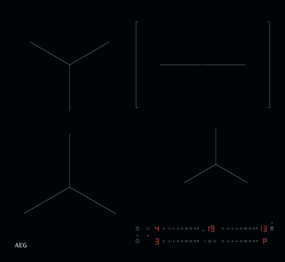 Induktsioonpliit AEG TO64IC00FB